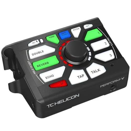 TC Helicon Perform-V Vocal-Effektgerät Stativ mit Adaptive Tone