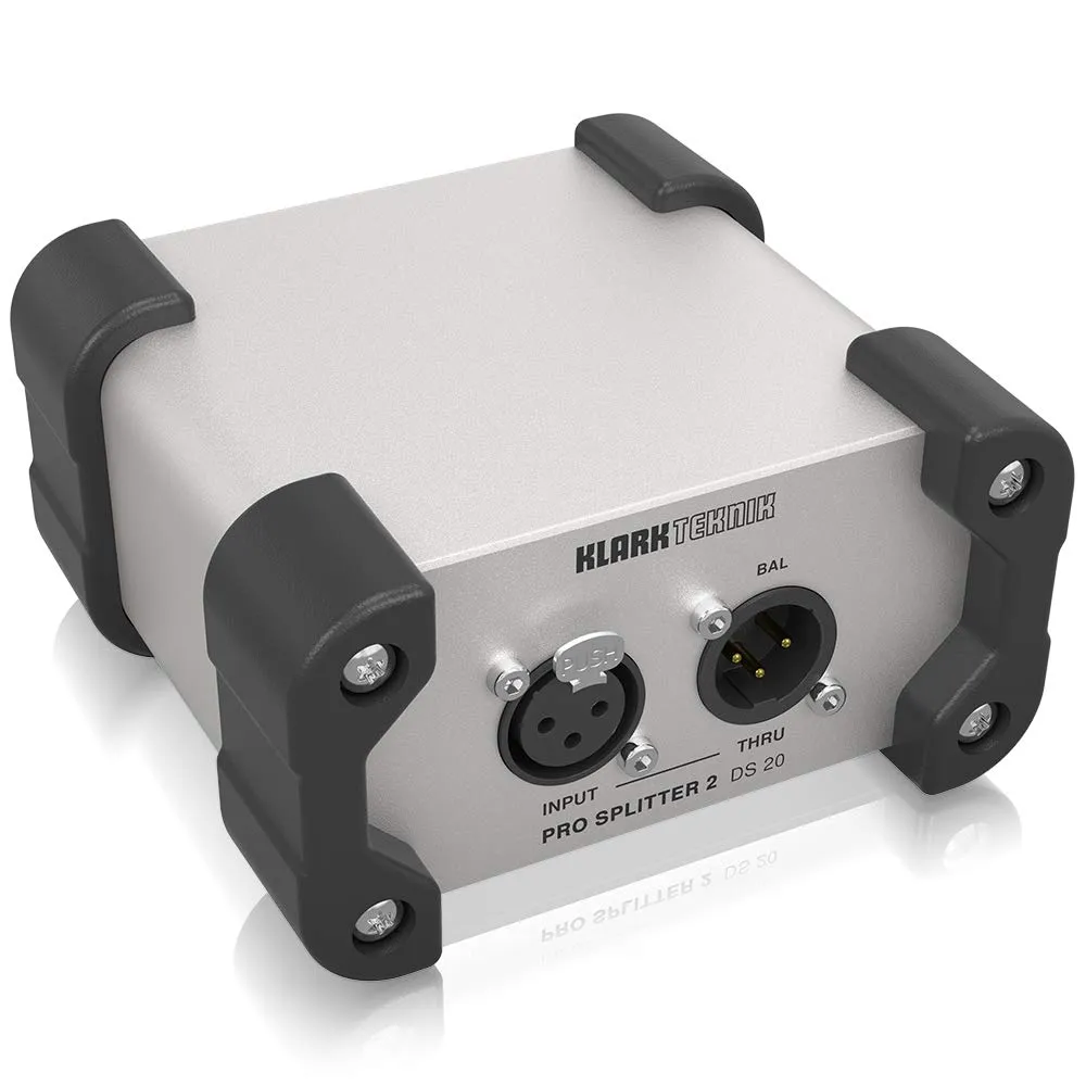 Klark Teknik Pro Splitter 2 DS 20 Signalsplitter 1-in 2-out