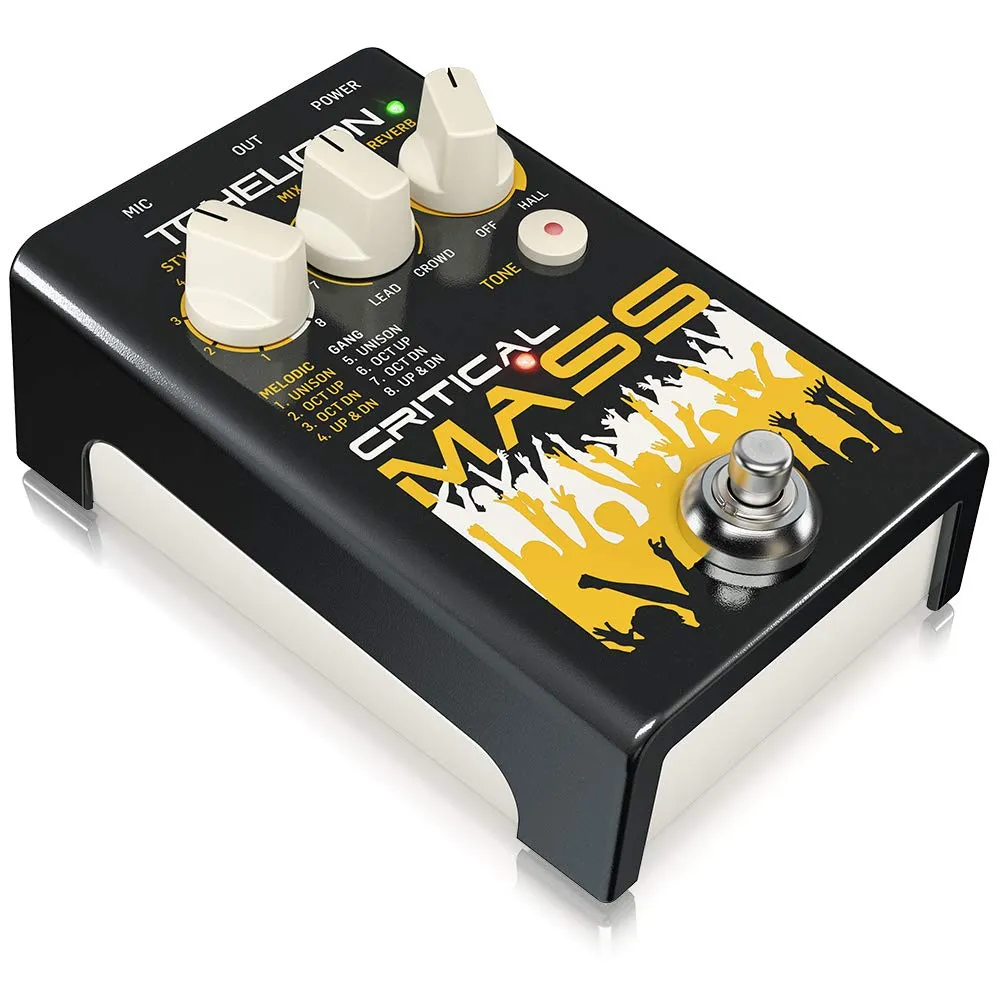TC Helicon Critical Mass Stompbox Chor-Effekt