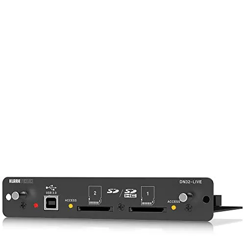 Klark Teknik DN32-LIVE Erweiterungsmodul SD USB 32 Kanäle