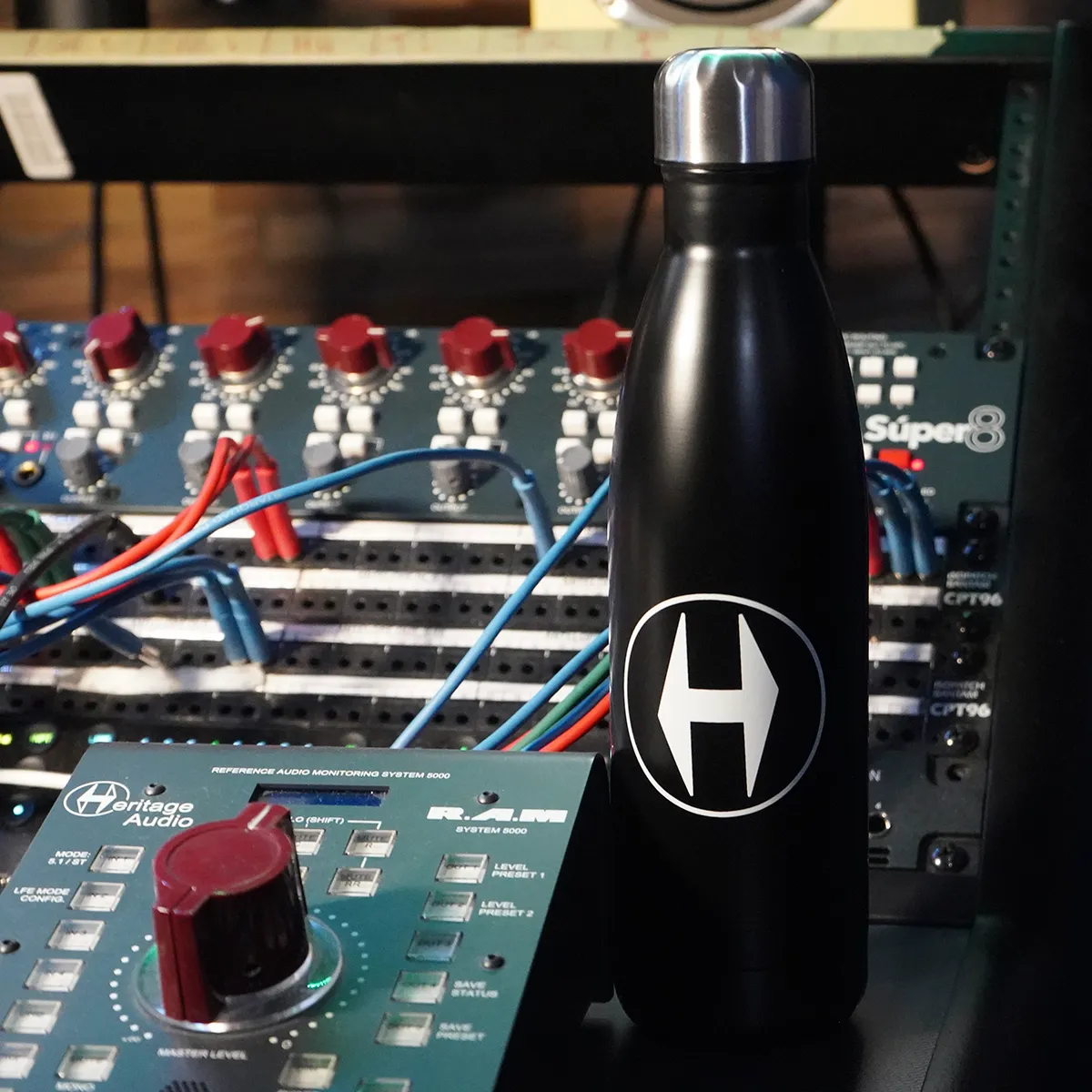Heritage Audio Elite Series H Logo Trinkflasche
