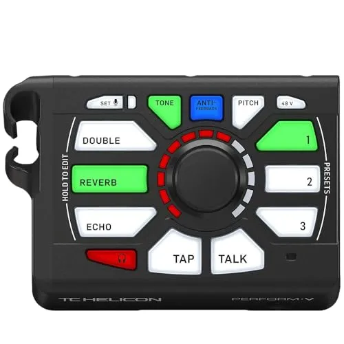 TC Helicon Perform-V Vocal-Effektgerät Stativ mit Adaptive Tone