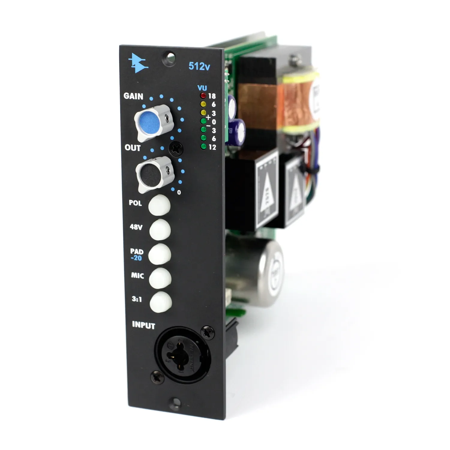 API 500 512v Mikrofonvorverstärker regelbar