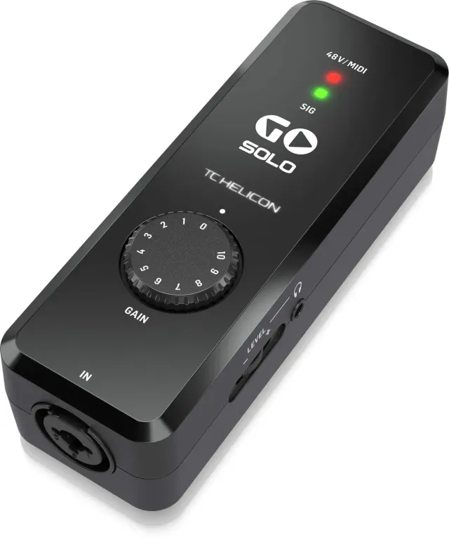 Helicon GO Solo Audiointerface mobil 24-Bit MIDI