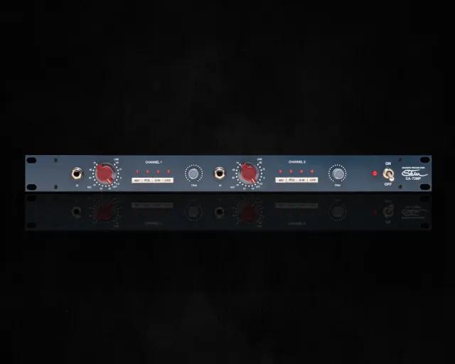 Stam Audio SA-73MP 2-Kanal Mikrofonvorverstärker 73