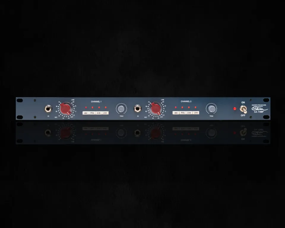 Stam Audio SA-73MP 2-Kanal Mikrofonvorverstärker 73
