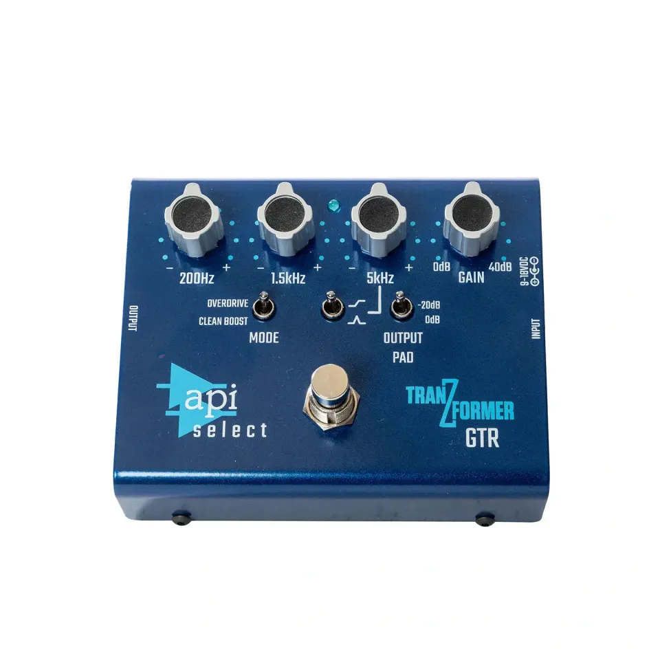API Audio TranZformer GTR EQ-Pedal 3-Band Boost