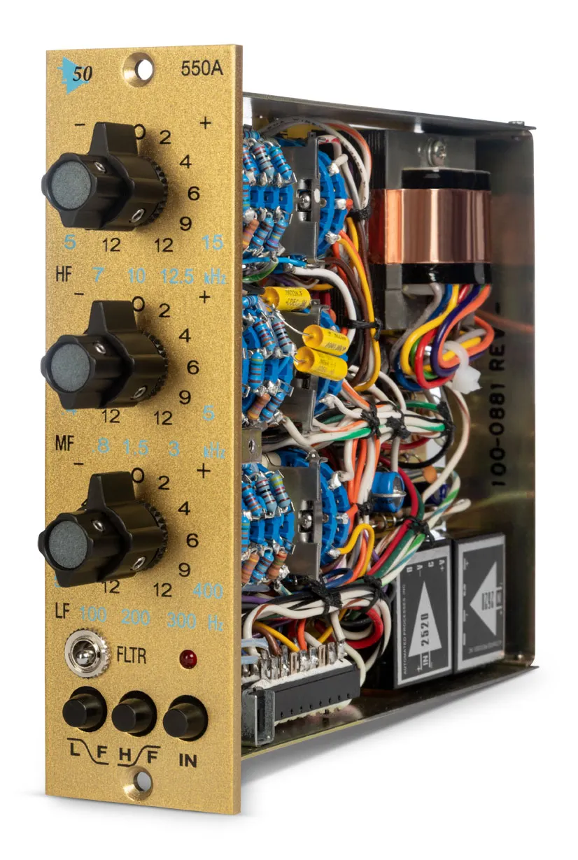 API Audio 550A 50th Anniversary Edition Equalizer 500er limitiert