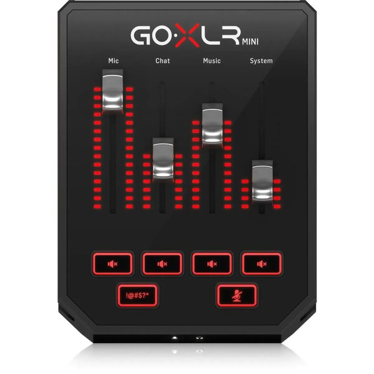 TC Helicon GoXLR Mini Streaming-Mixer kompakt mit Midas-Preamp