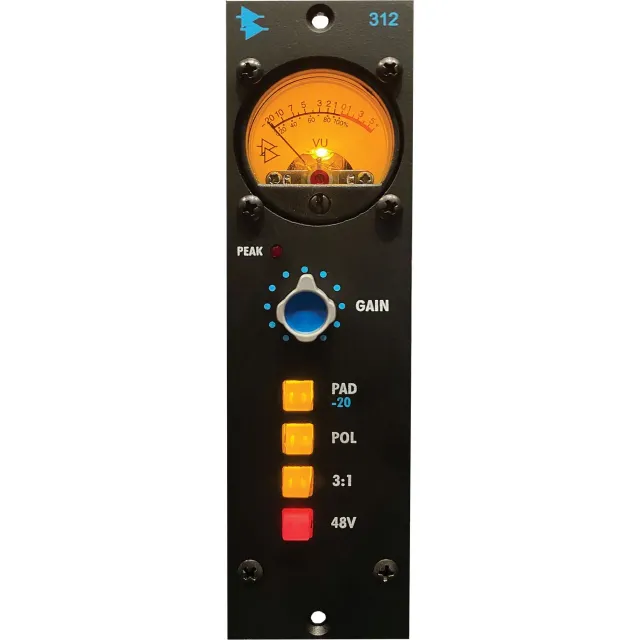 API Audio 312 Mikrofonvorverstärker 500er 69 dB