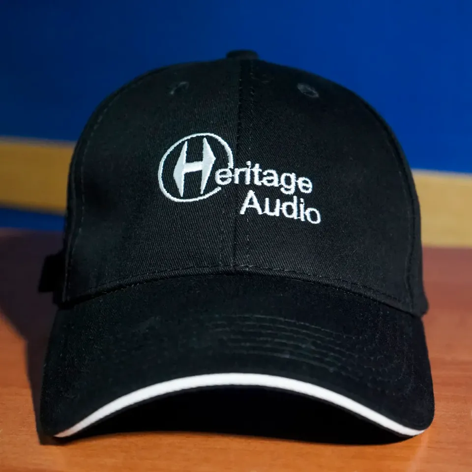 Heritage Audio Cap Kappe Logo Schwarz Einheitsgröße