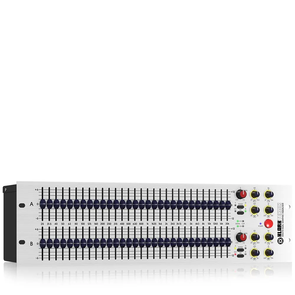 Klark Teknik DN370 Equalizer Dual 30-Band