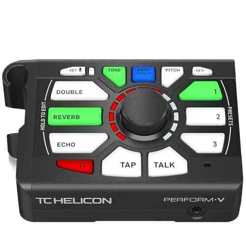 TC Helicon Perform-V Vocal-Effektgerät Stativ mit Adaptive Tone