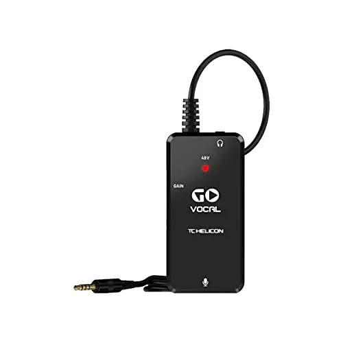 TC Helicon Go Vocal Interface Mikrofon-Preamp mobil
