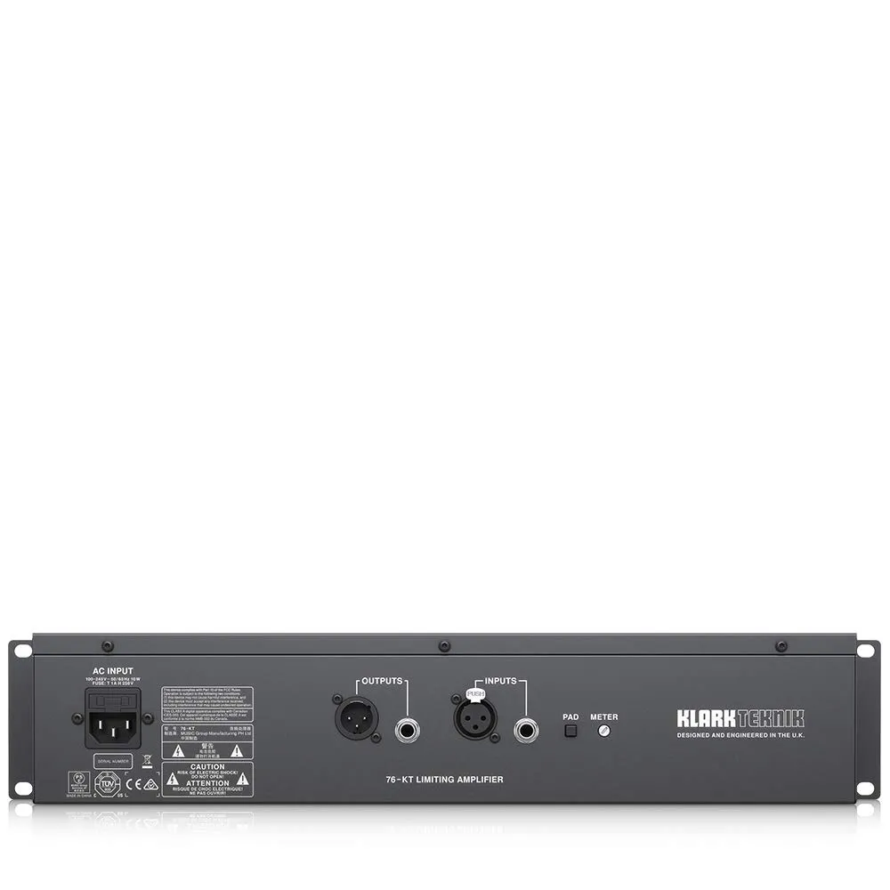 Klark Teknik 76-KT FET-Kompressor 19 Zoll Rack