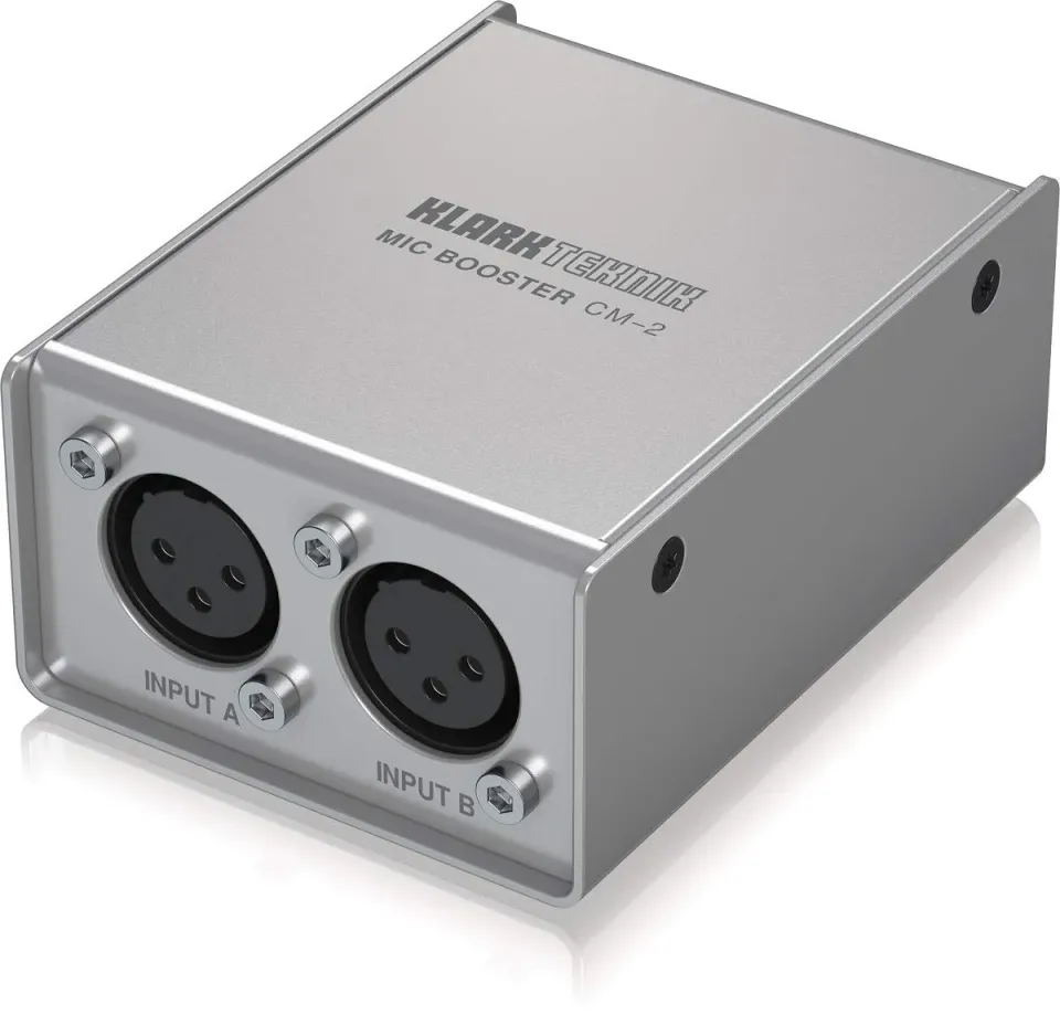 Klark Teknik MIC BOOSTER CM-2 Mikrofonverstärker +25dB