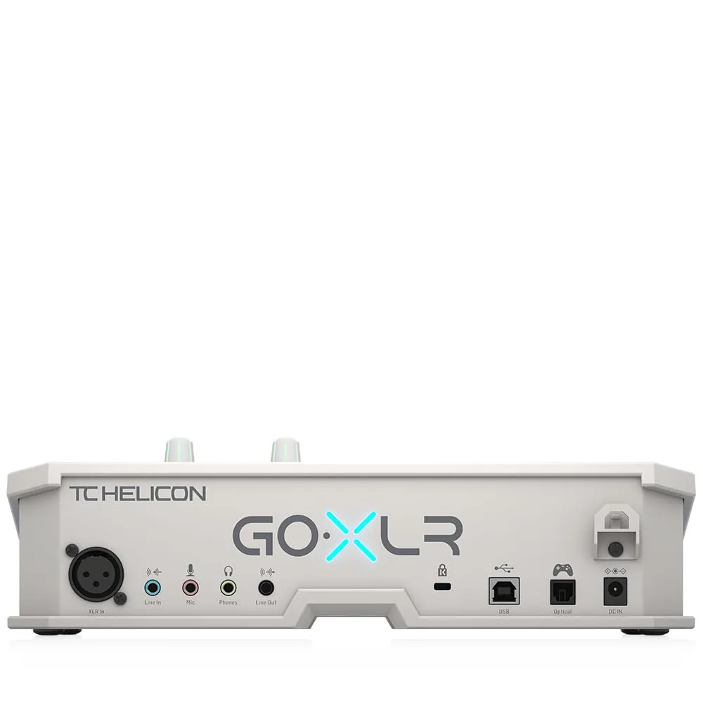TC Helicon GoXLR-WH Mixer weiß 4-Kanal Stream USB
