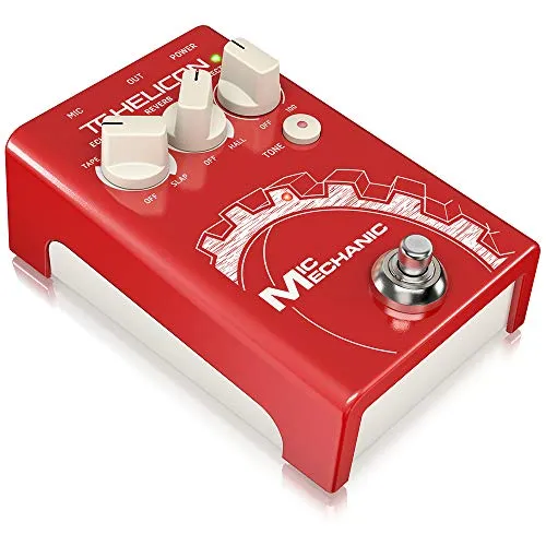 TC Helicon Mic Mechanic 2 Gesangseffektpedal mit Pitch-Korrektur