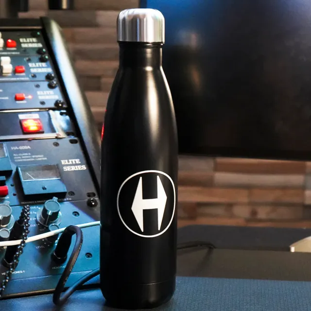 Heritage Audio Elite Series H Logo Trinkflasche