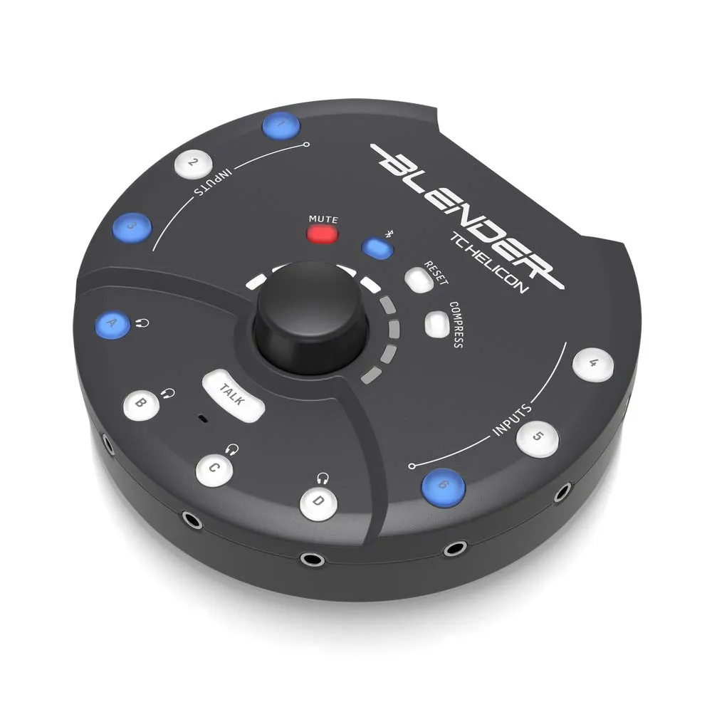 TC Helicon Blender Stereo Mixer 12x8 mit USB-Interface