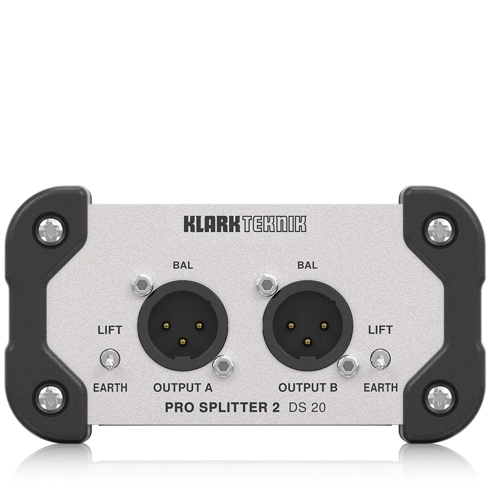 Klark Teknik Pro Splitter 2 DS 20 Signalsplitter 1-in 2-out