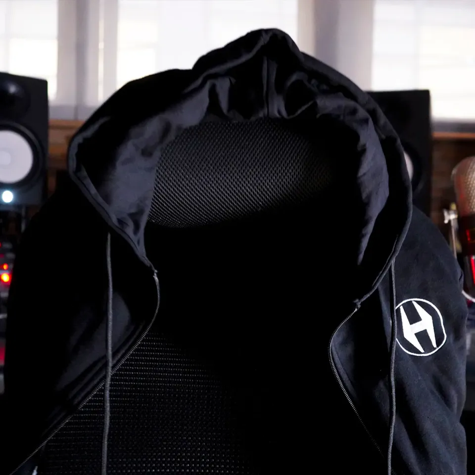 Heritage Audio H Logo Hoodie schwarz Baumwolle