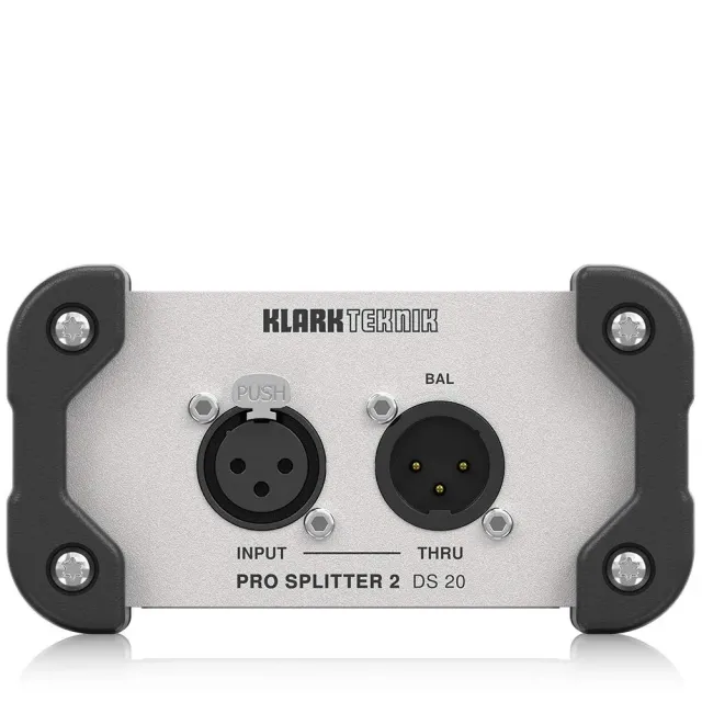 Klark Teknik Pro Splitter 2 DS 20 Signalsplitter 1-in 2-out