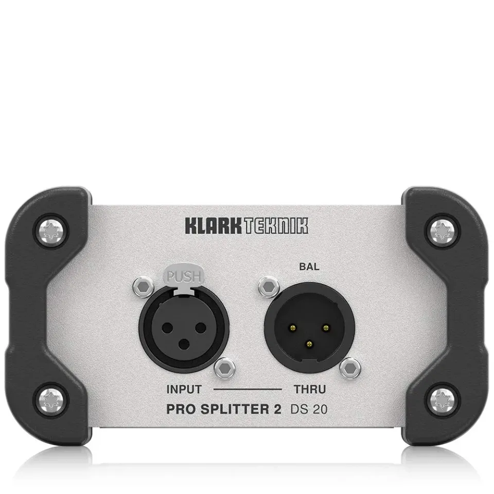 Klark Teknik Pro Splitter 2 DS 20 Signalsplitter 1-in 2-out