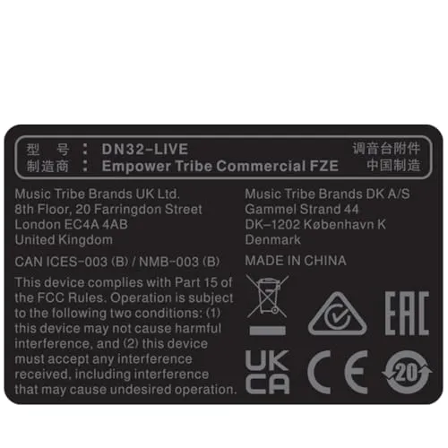 Klark Teknik DN32-LIVE Erweiterungsmodul SD USB 32 Kanäle