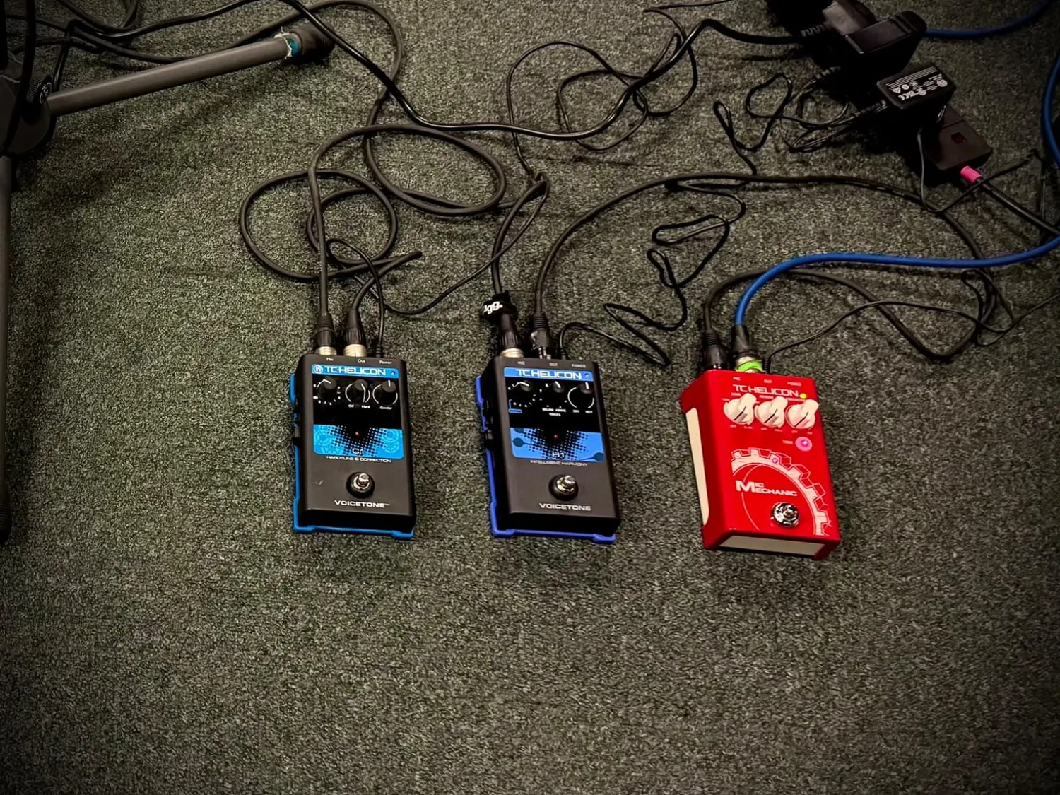 TC Helicon Singles Connect Kit Vocal-Pedal Zubehör-Set