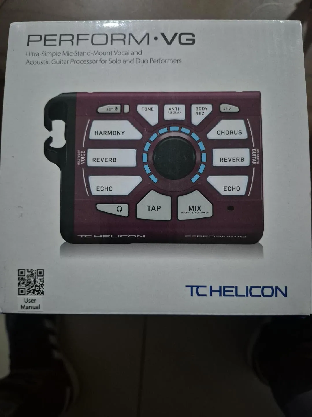 TC Helicon Perform-VK Vocal-Prozessor mit Keyboard-Eingang