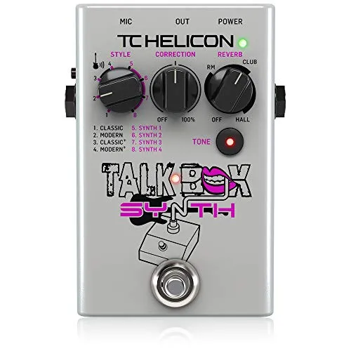 TC Helicon Talkbox Synth Effektpedal Gitarre Gesang