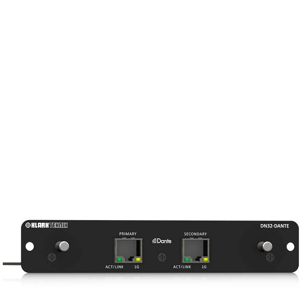 Klark Teknik DN32-DANTE Dante-Modul 32-Kanal