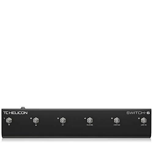 TC Helicon Switch-6 Fußpedal 6-fach für VoiceLive