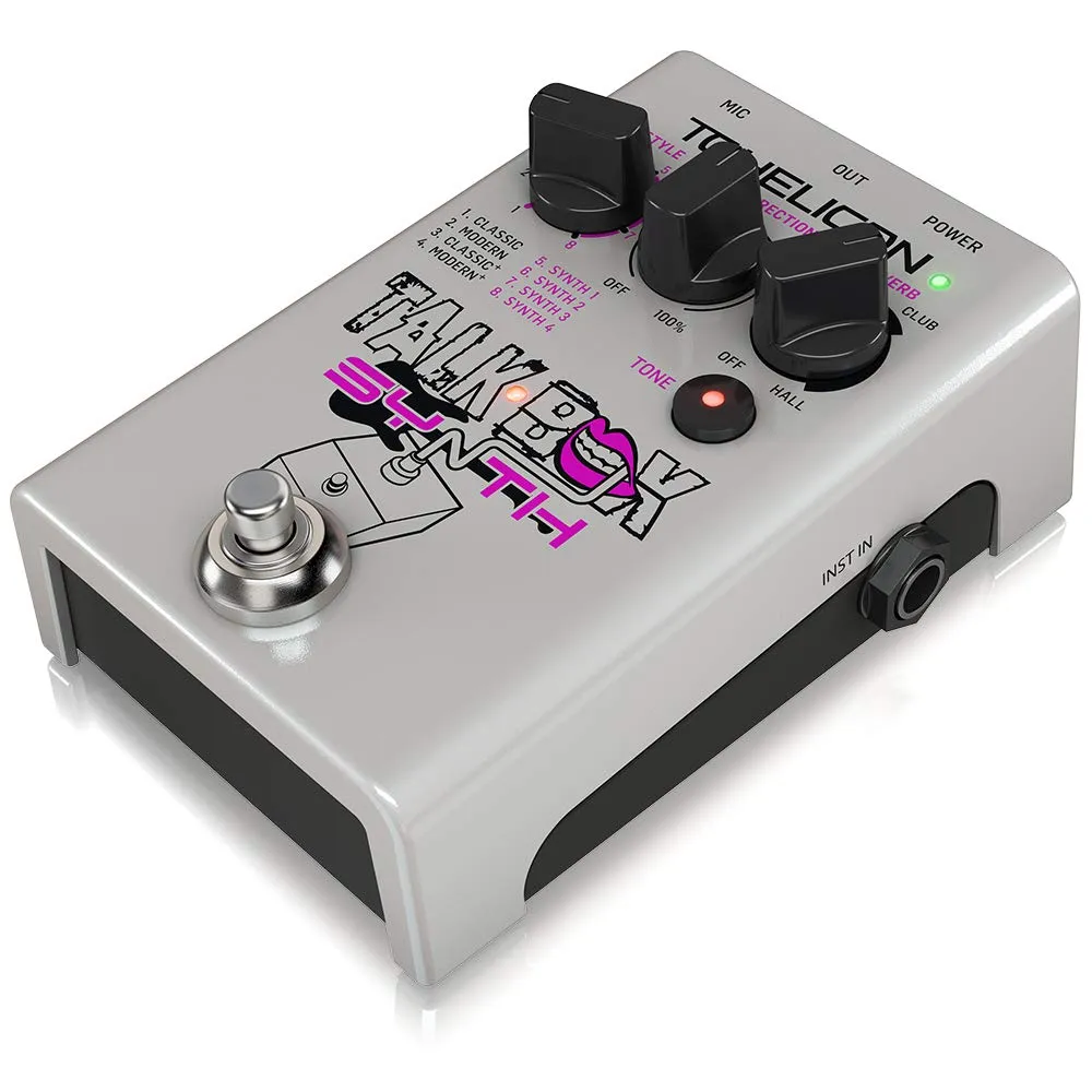 TC Helicon Talkbox Synth Effektpedal Gitarre Gesang