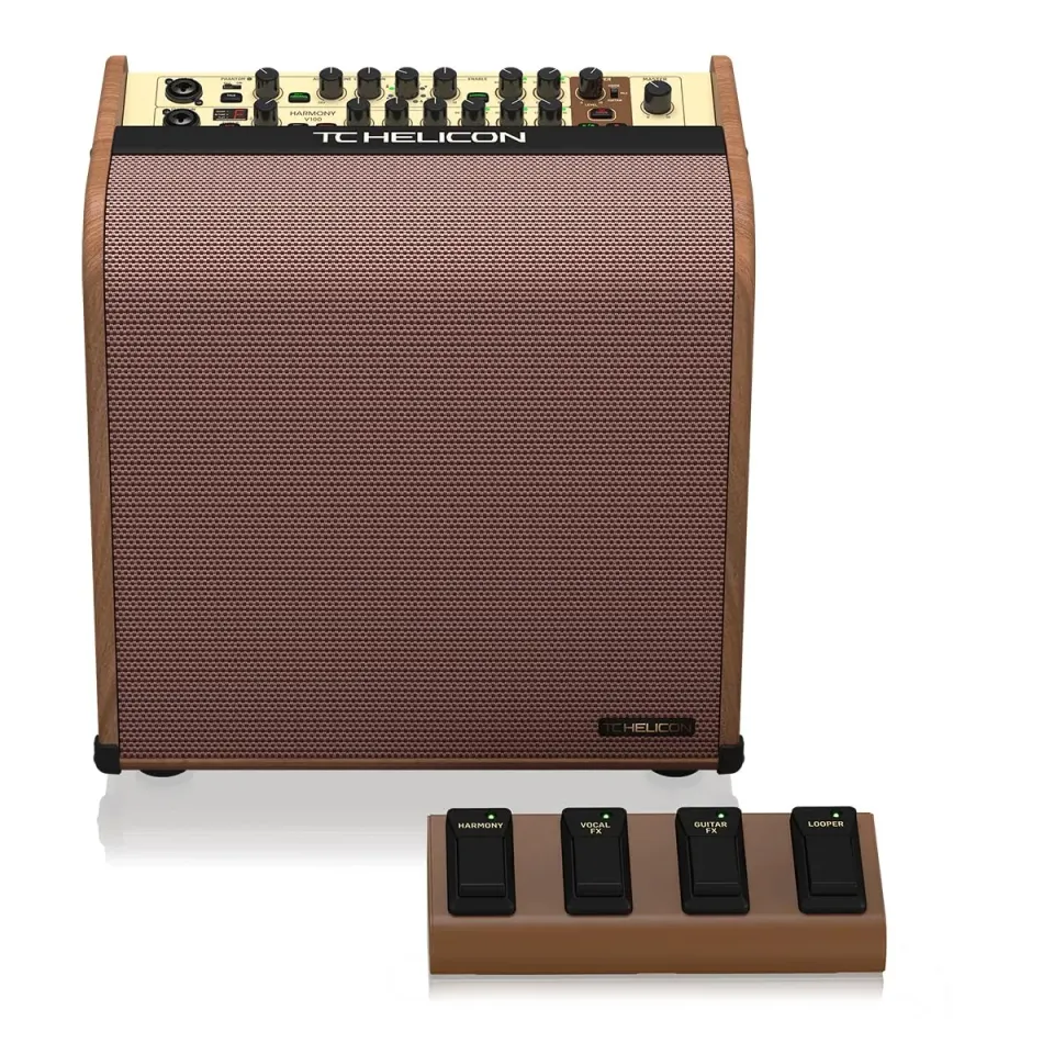 TC Helicon Harmony V100 Akustikverstärker 100W 2-Kanal