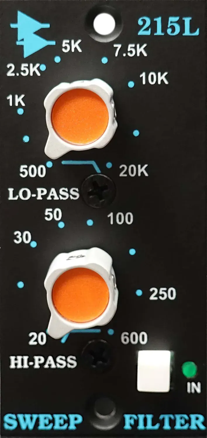 API Audio 215L HP/LP Sweep Filter Modul passiv L200