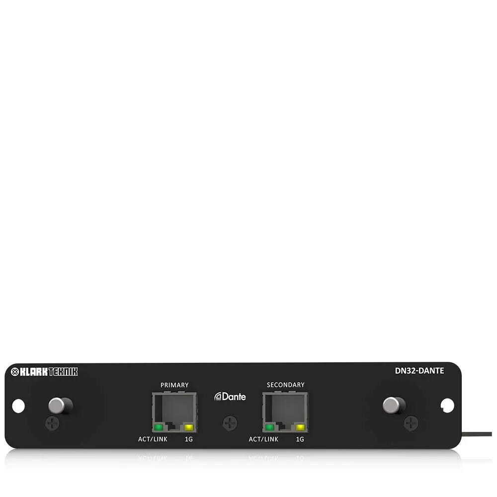 Klark Teknik DN32-DANTE Dante-Modul 32-Kanal
