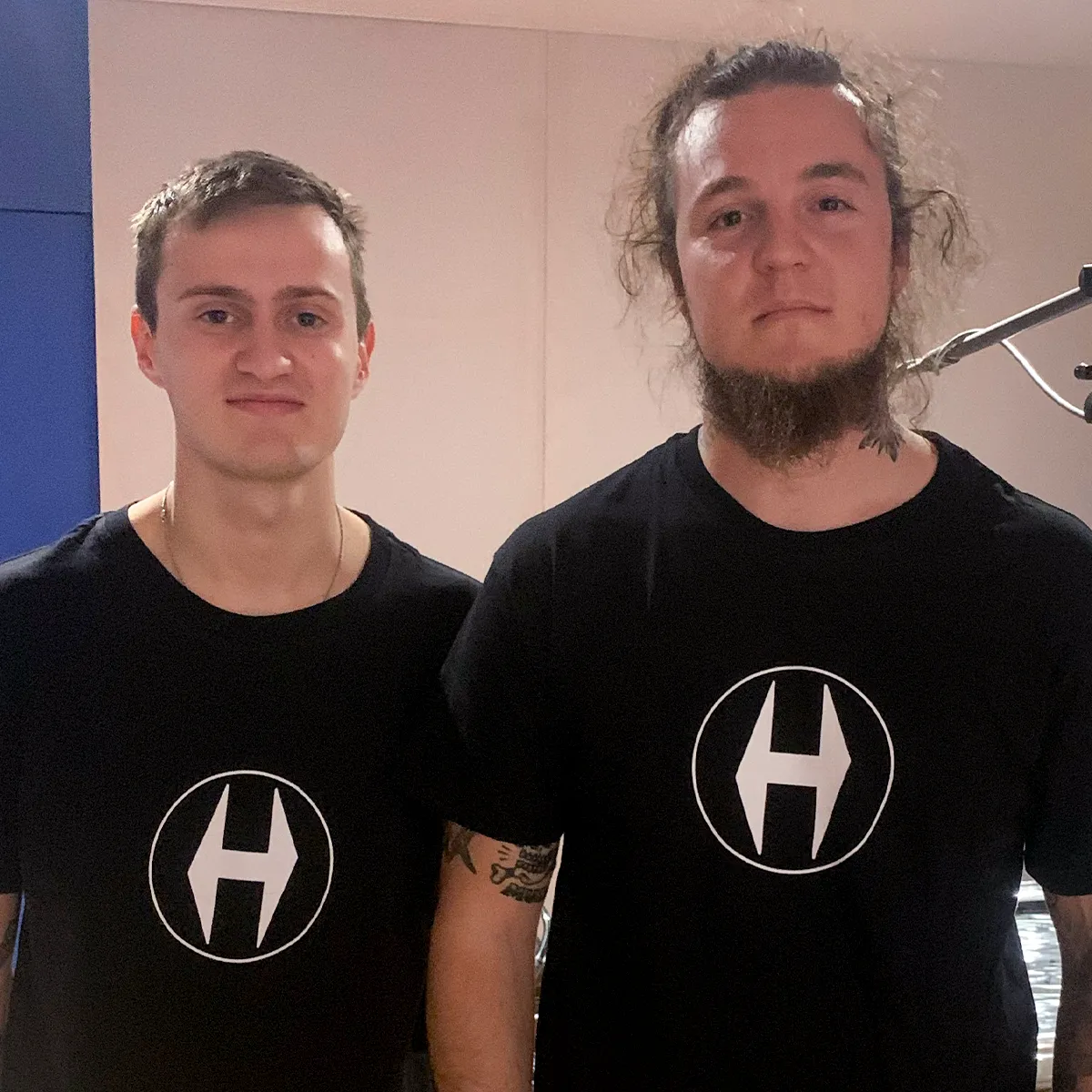 Heritage Audio H Logo T-Shirt schwarz Baumwolle