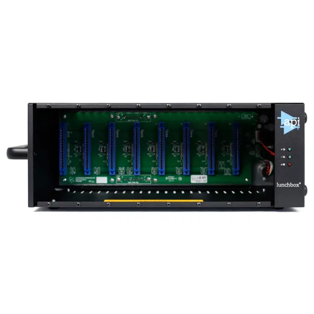 API Audio Lunchbox 8-Slot Chassis 8-fach Stahlgehäuse