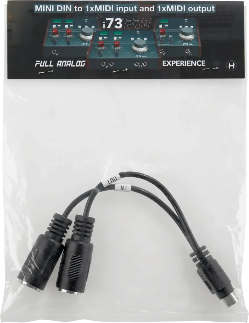 Heritage Audio i73 PRO MINI DIN MIDI-Kabel 1x In 1x Out