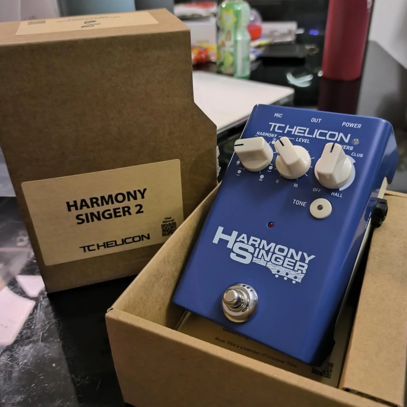 TC Helicon Harmony Singer 2 Gesangseffektpedal gitarrengesteuert