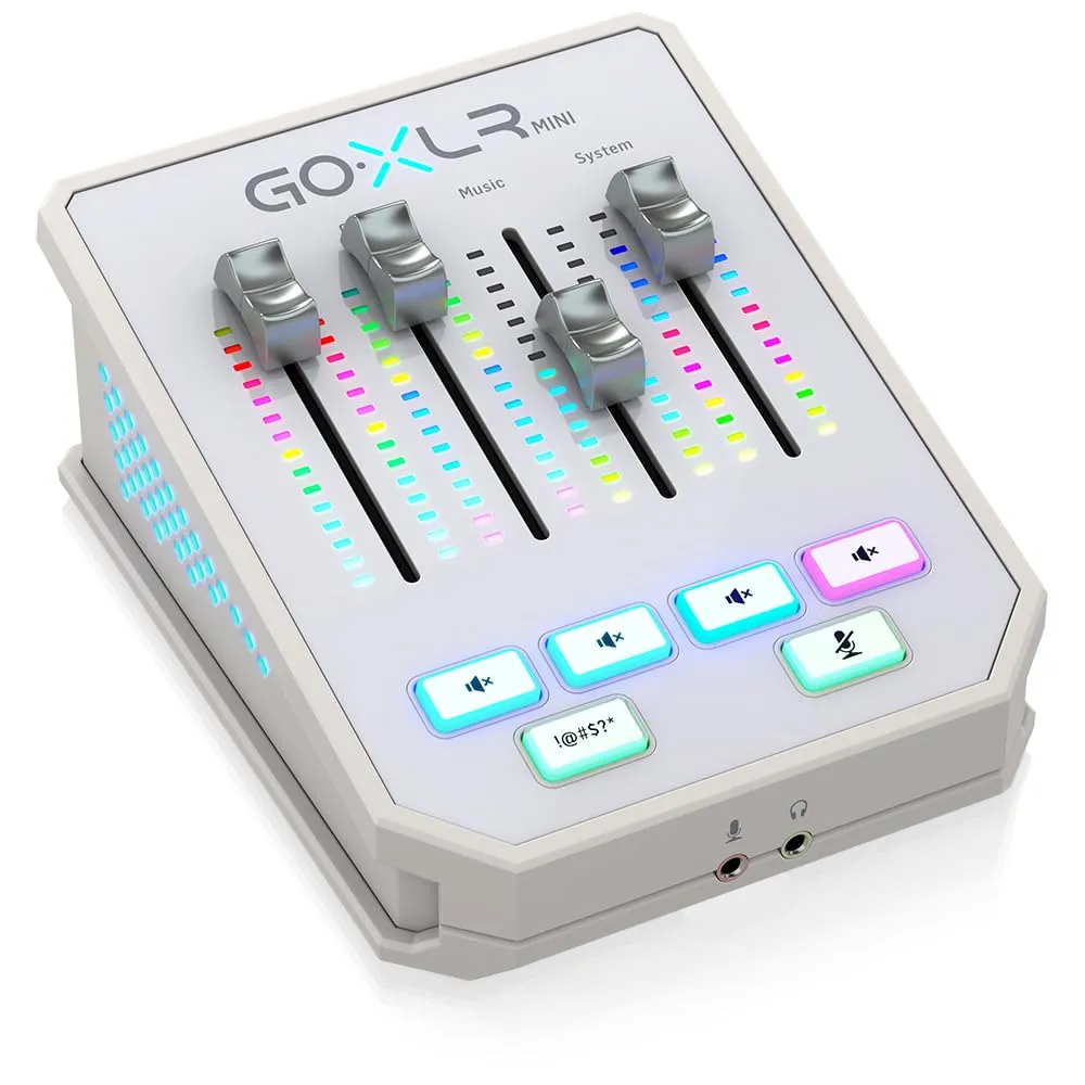 HELICON GoXLR MINI-WH Broadcast-Mixer Weiß USB