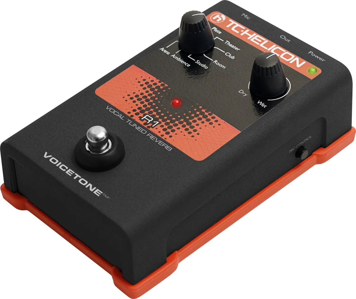 TC Helicon VoiceTone E1 Effektpedal Echo 13 Delay-Stile