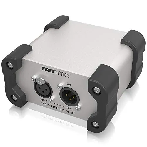 Klark Teknik Pro Splitter 2 DS 20 Signalsplitter 1-in 2-out