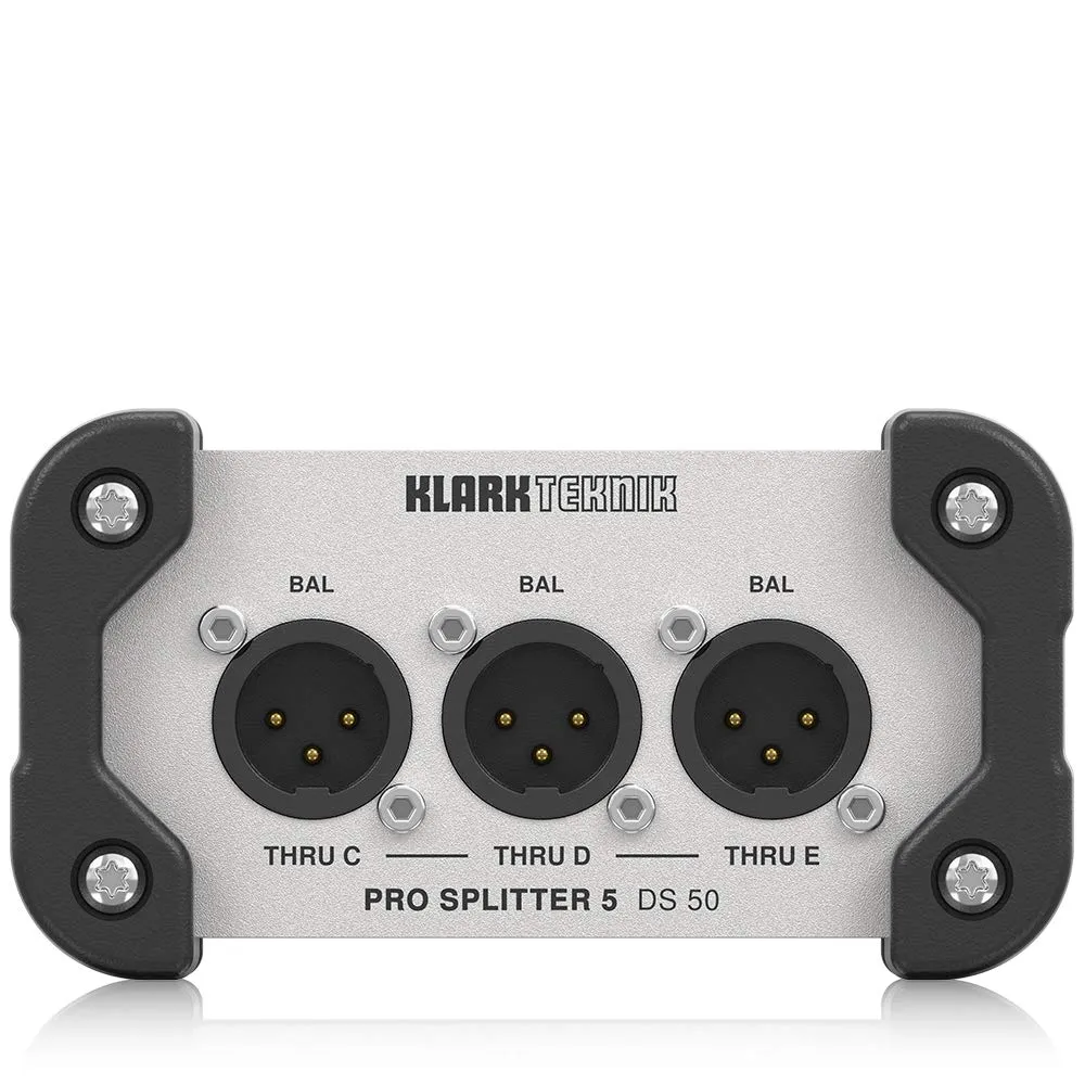 Klark Teknik DS 50 PRO Splitter 5 Signalverteiler passiv
