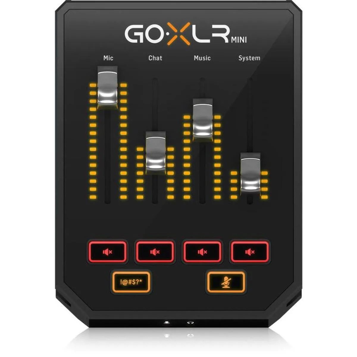 TC Helicon GoXLR Mini Streaming-Mixer kompakt mit Midas-Preamp