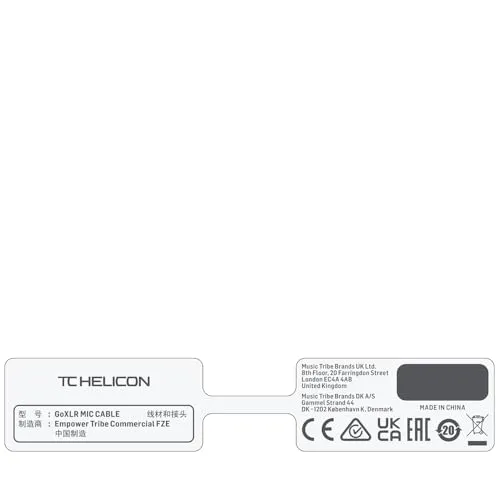 HELICON GoXLR Mikrofonkabel 3,0m XLR OFC