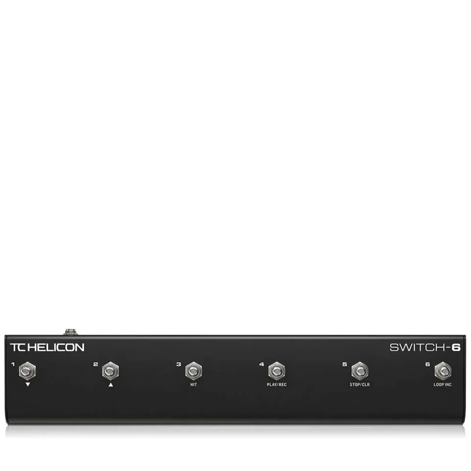 TC Helicon Switch-6 Fußpedal 6-fach für VoiceLive