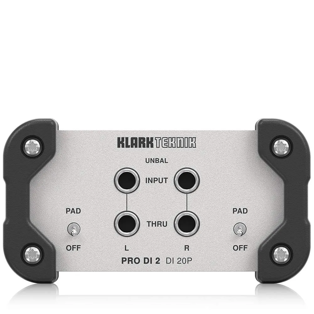 Klark Teknik Pro DI AV 2 DI 22P passive Stereo-DI-Box